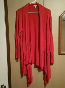 Stunning red cardigan